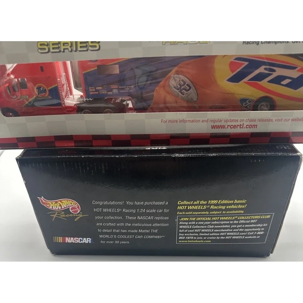 RICKY CRAVEN #32 TIDE TRANSPORTER & RICKY RUDD #10 TIDE NASCAR DIECAST LOT